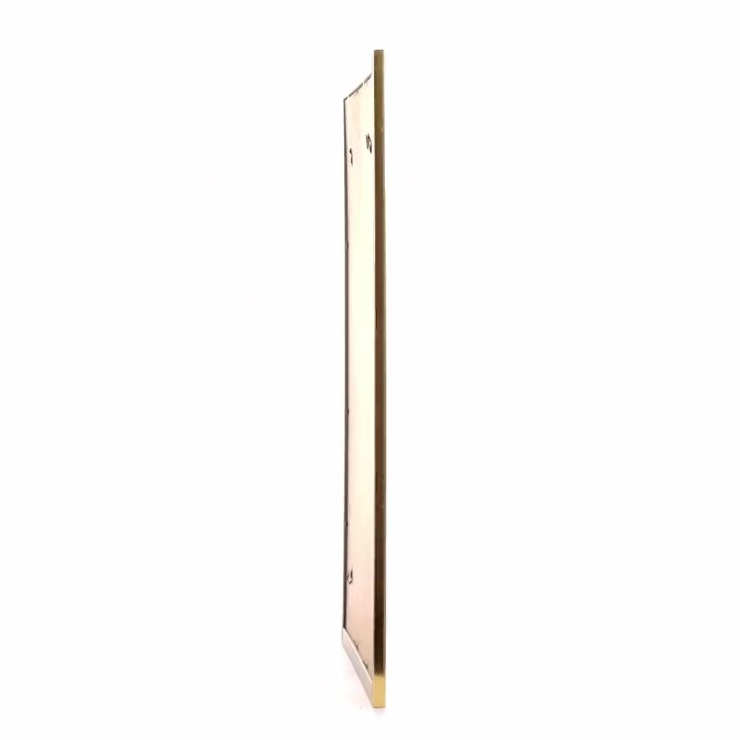 Textured gold Leon photo frame A3
