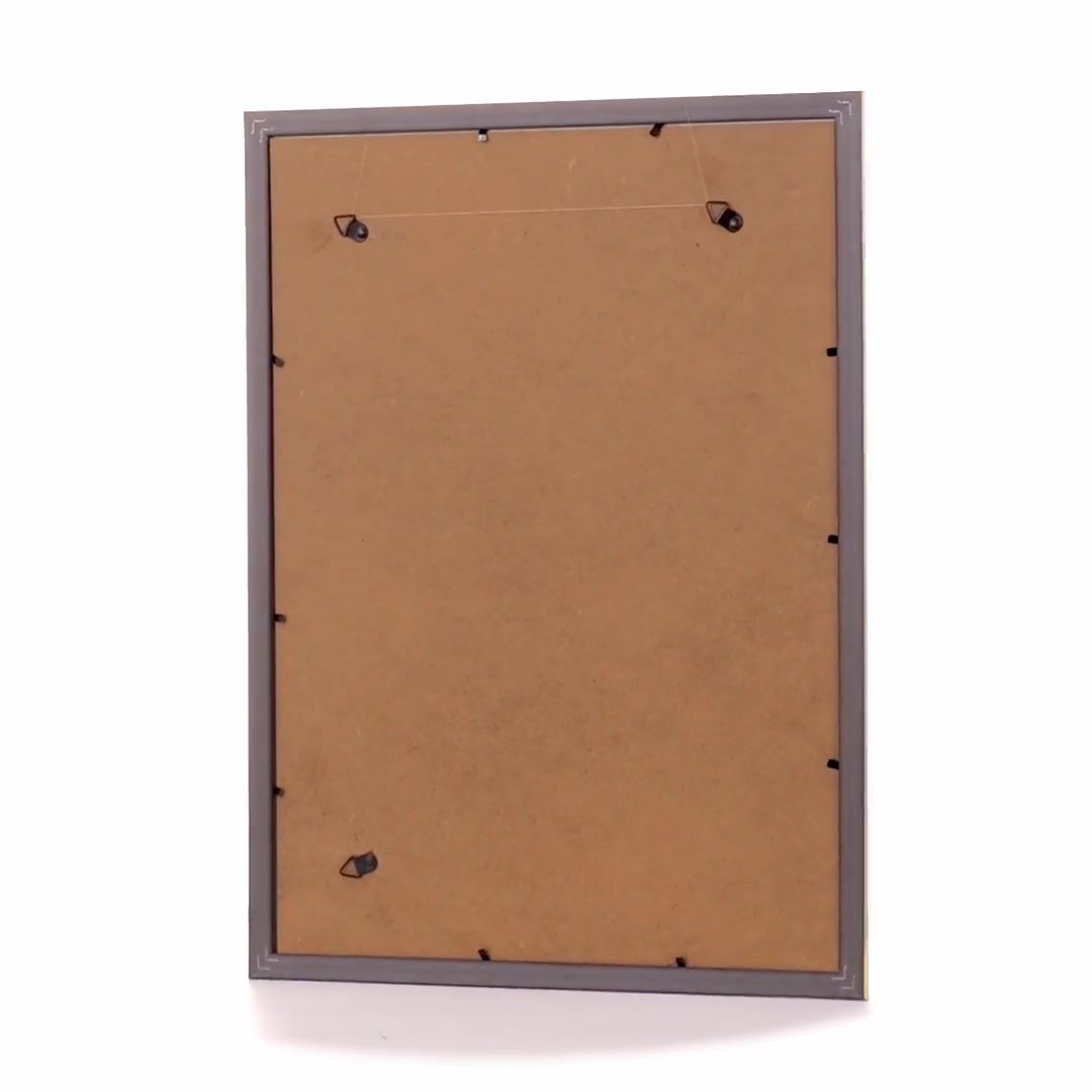 Textured gold Leon photo frame A3