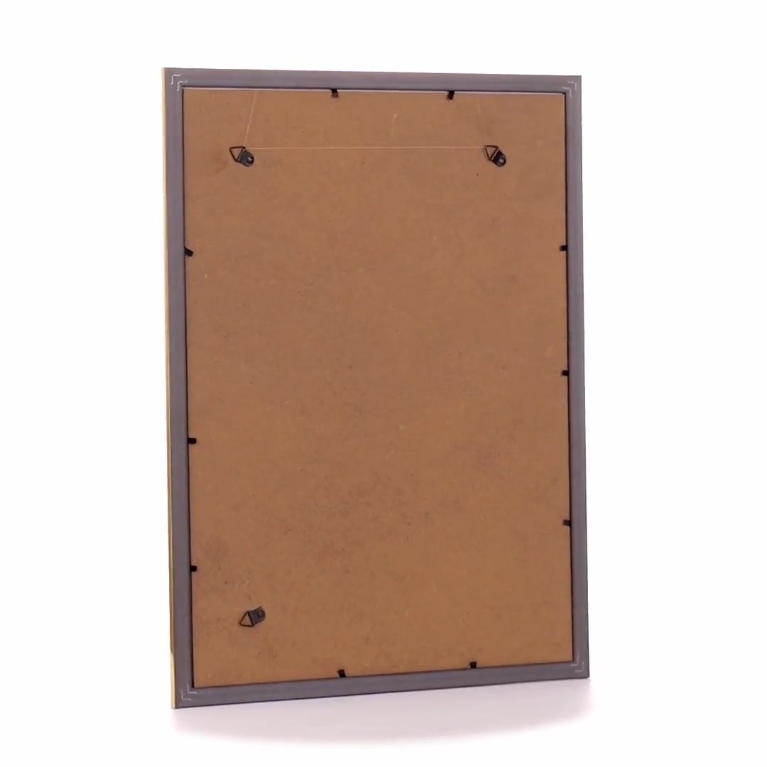 Textured gold Leon photo frame A3