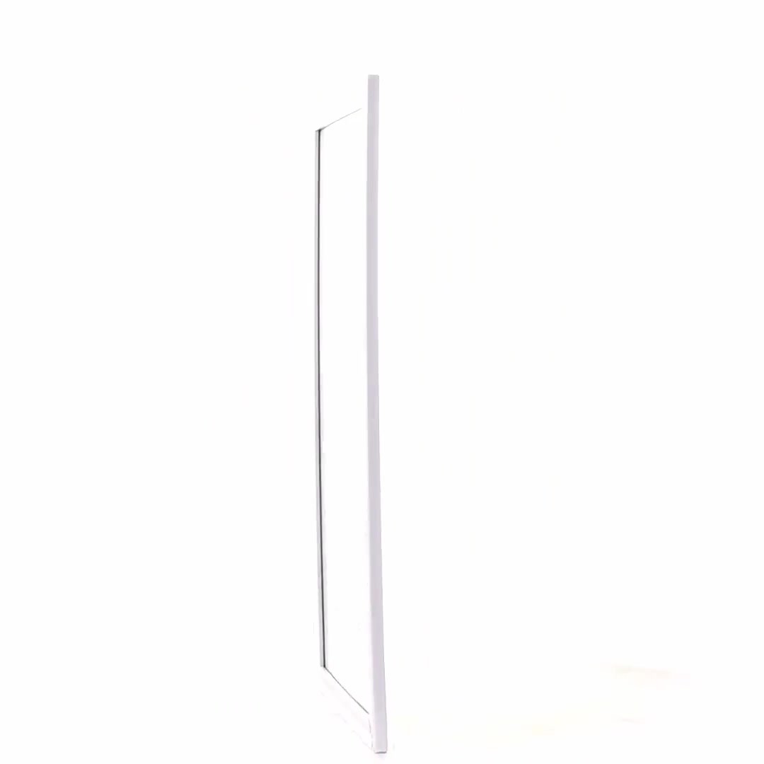 Textured white Leon photo frame A3