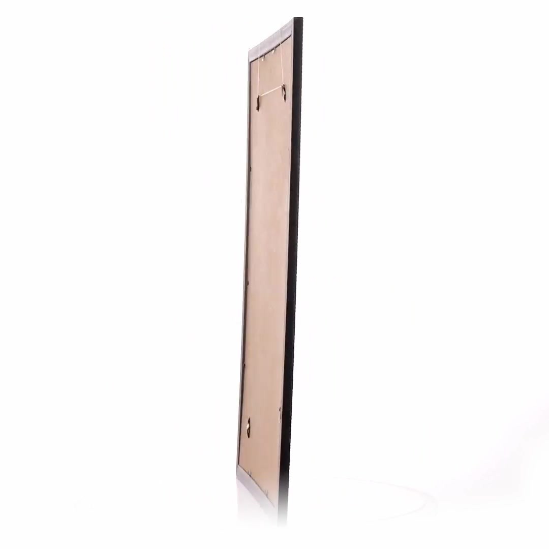 Leon black textured photo frame A3