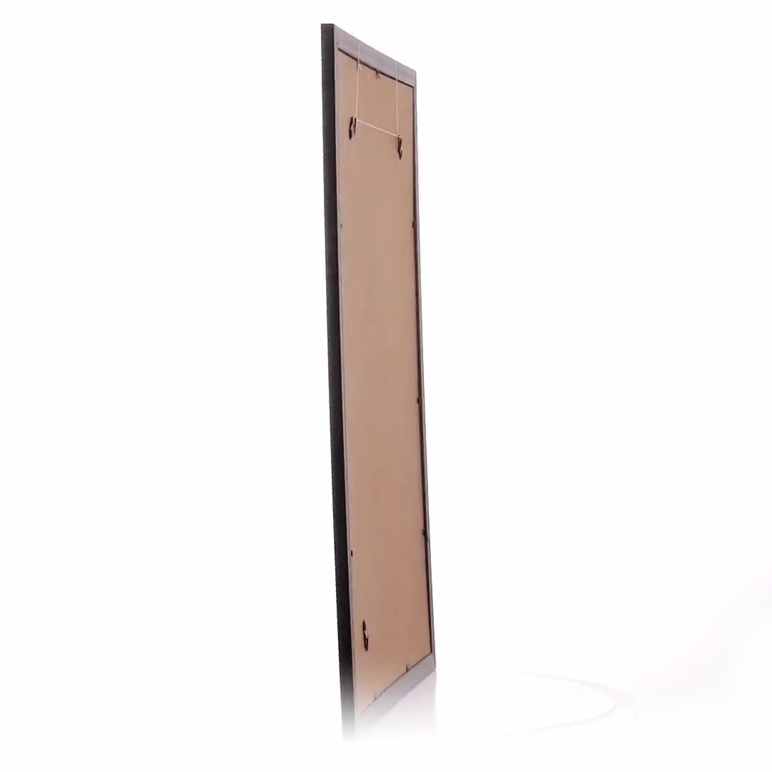 Leon black textured photo frame A3