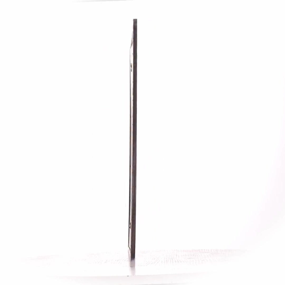 Textured silver Leon photo frame A3