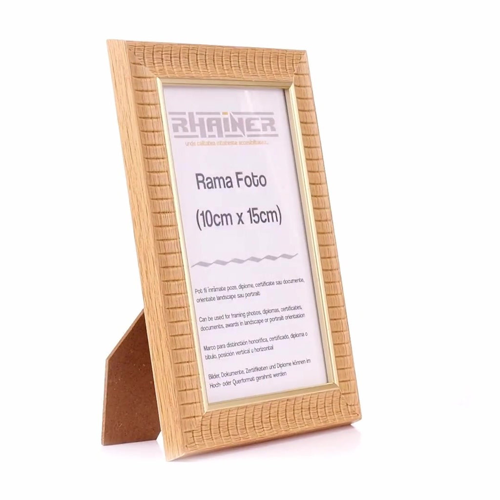 Merida cafe+gold photo frame 10x15