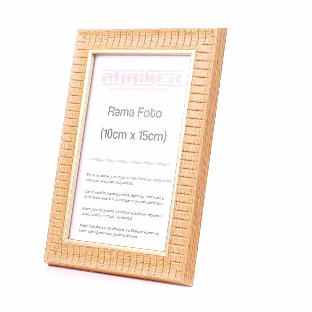 Merida cafe+gold photo frame 10x15