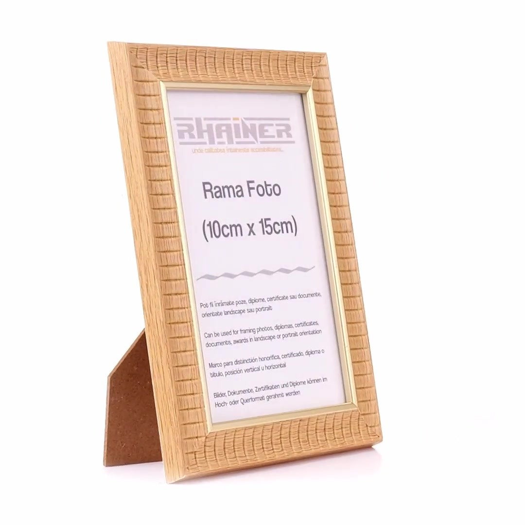 Merida cafe+gold photo frame 10x15