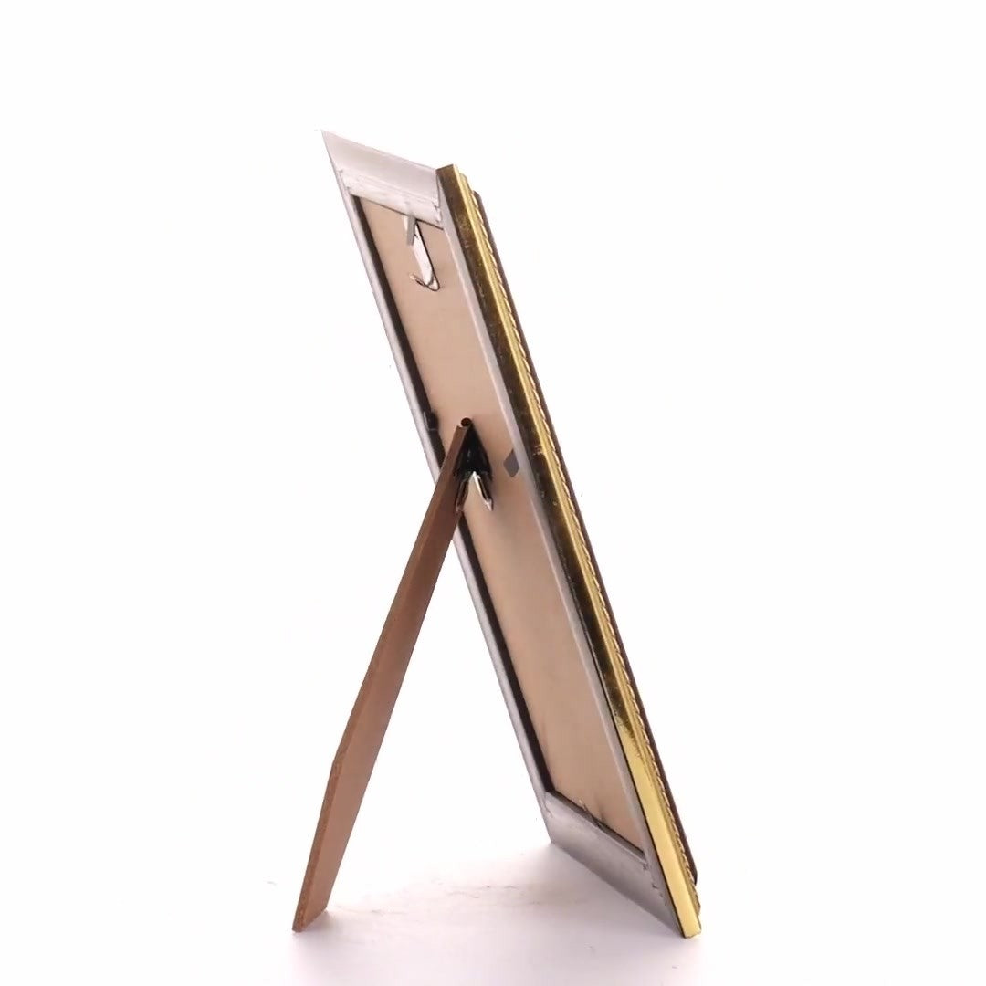 Athos brown+gold photo frame 10x15