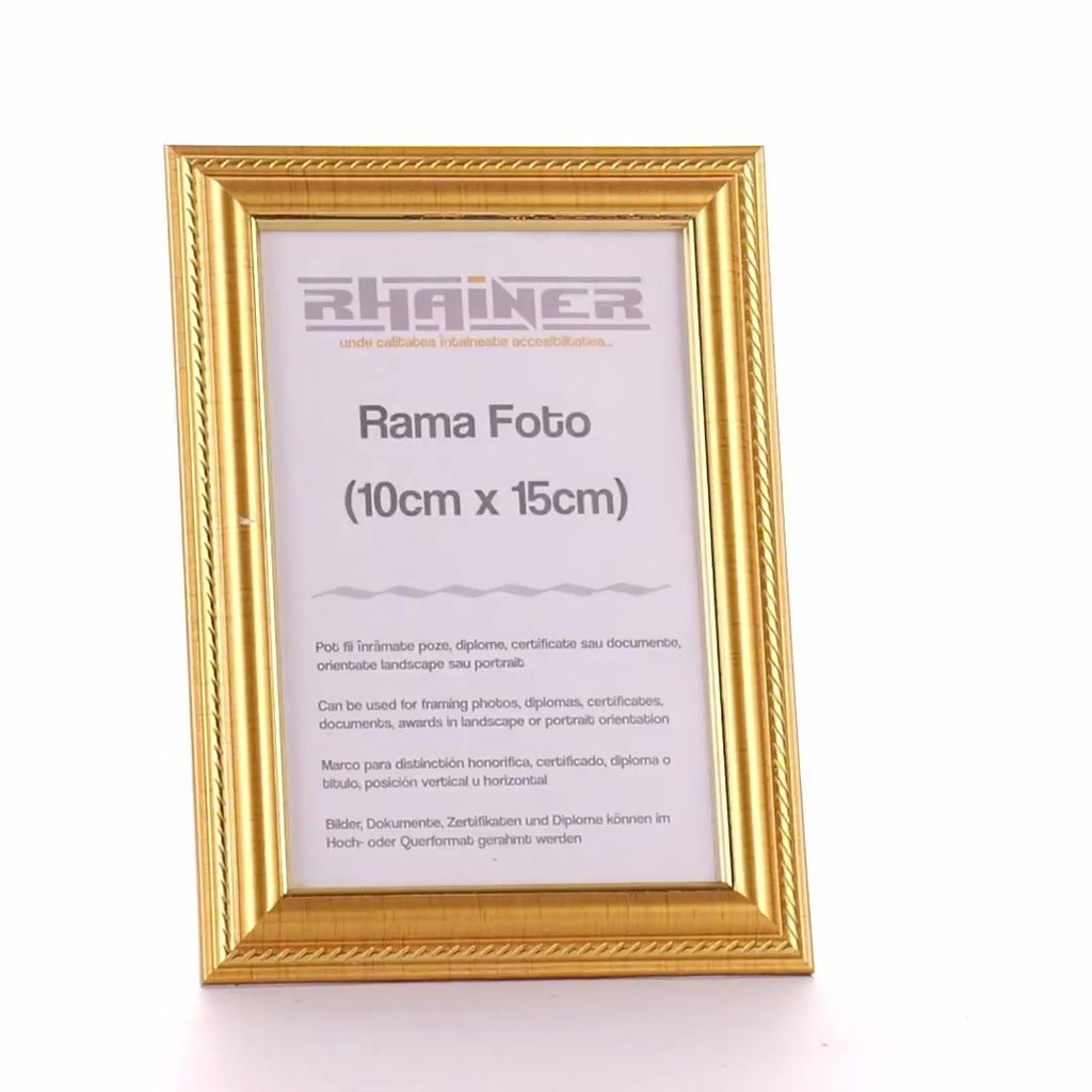 Athos gold photo frame 10x15