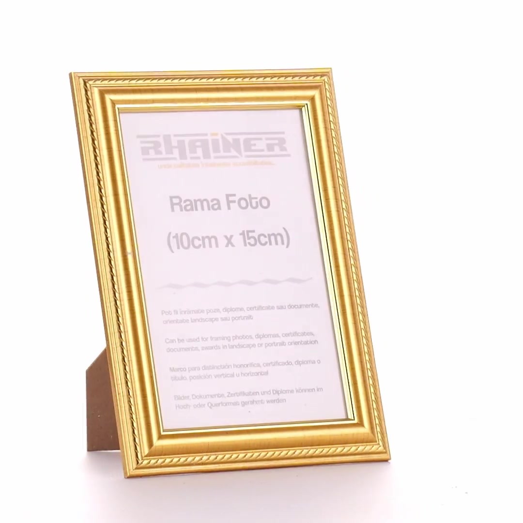 Athos gold photo frame 10x15