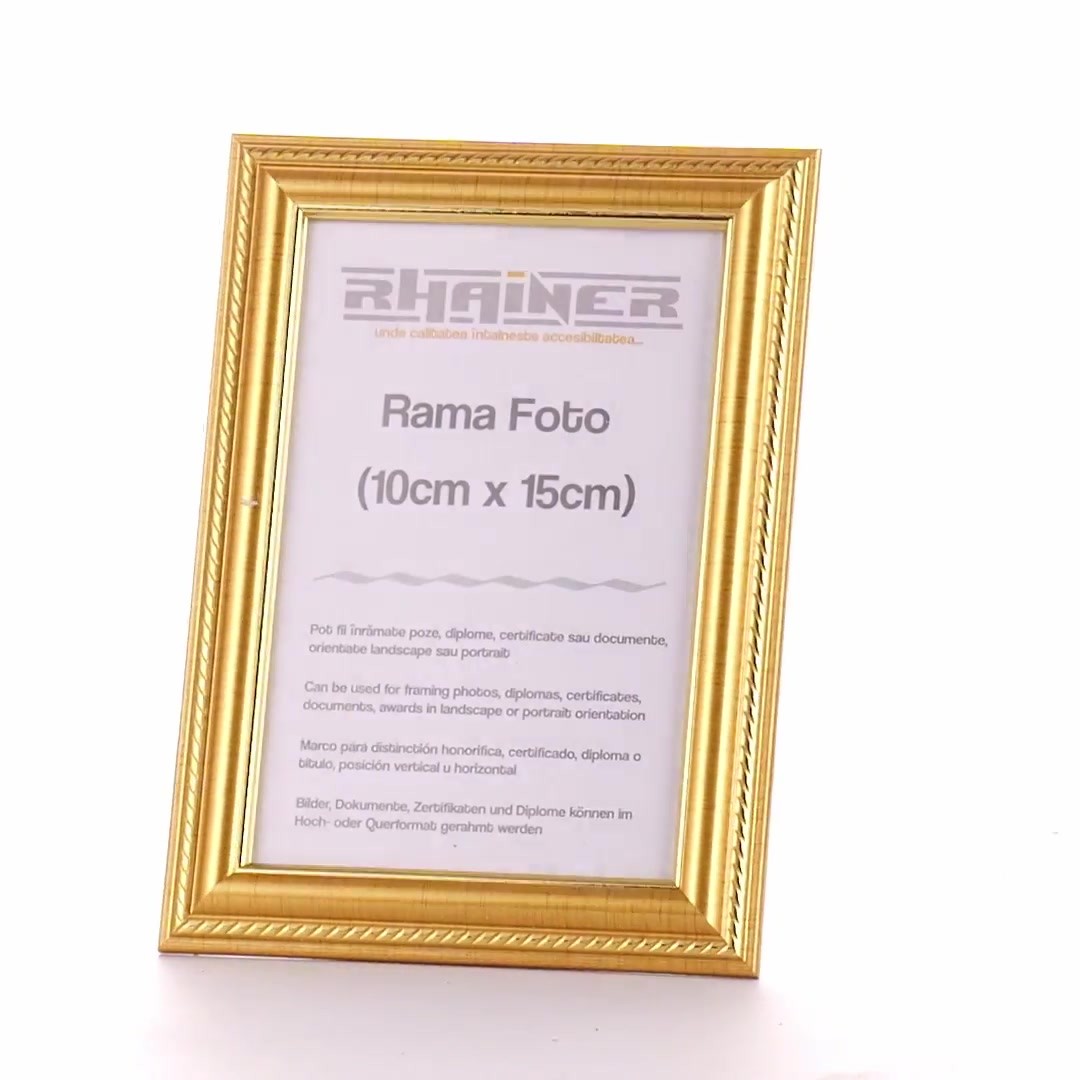 Athos gold photo frame 10x15