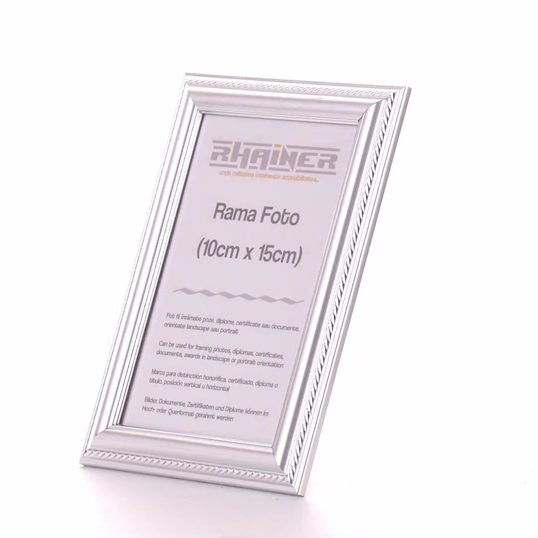 Athos silver photo frame 10x15