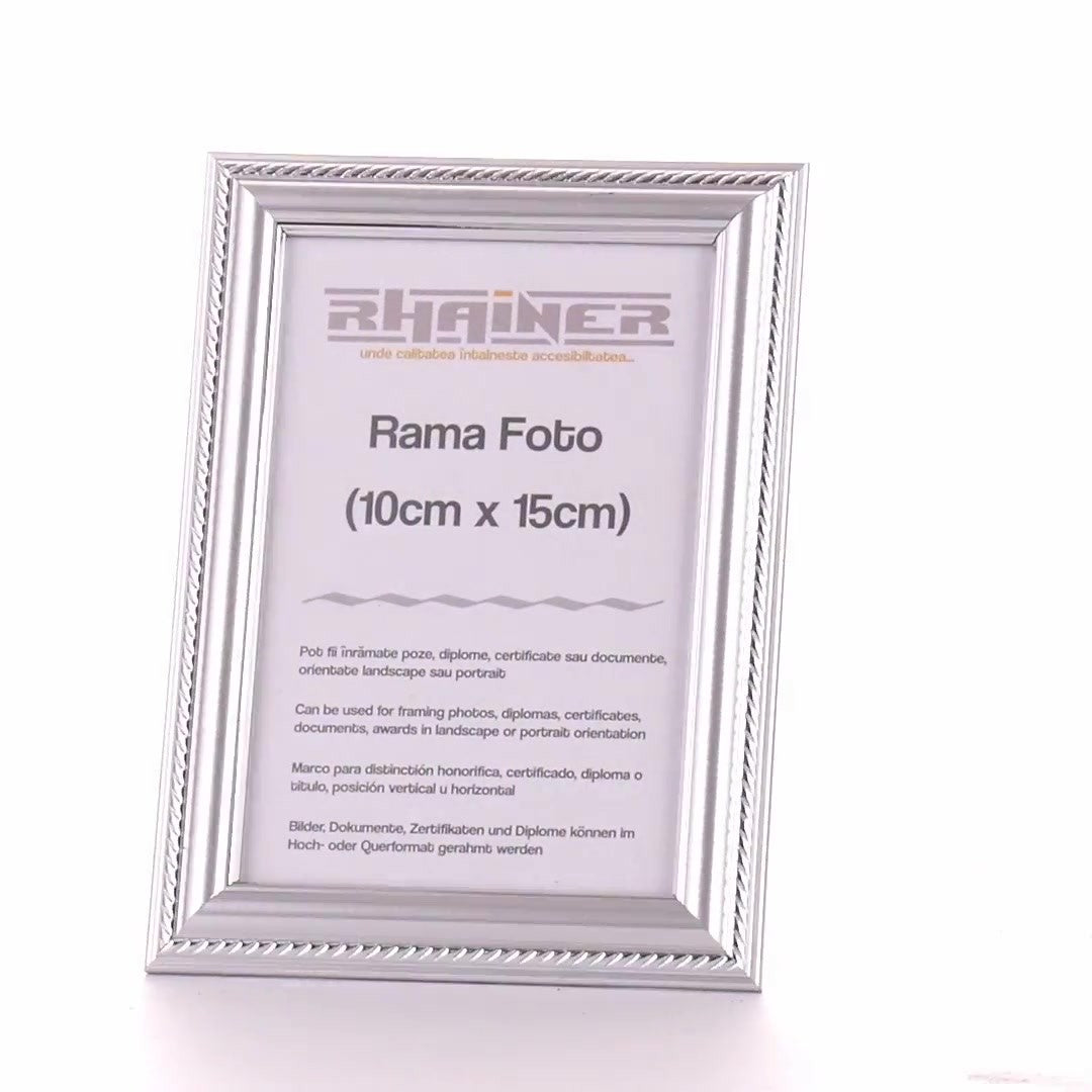 Athos silver photo frame 10x15