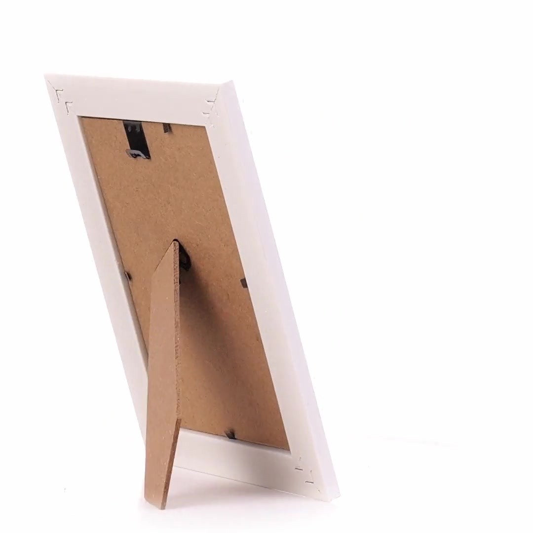 Barrio white+silver photo frame 10x15