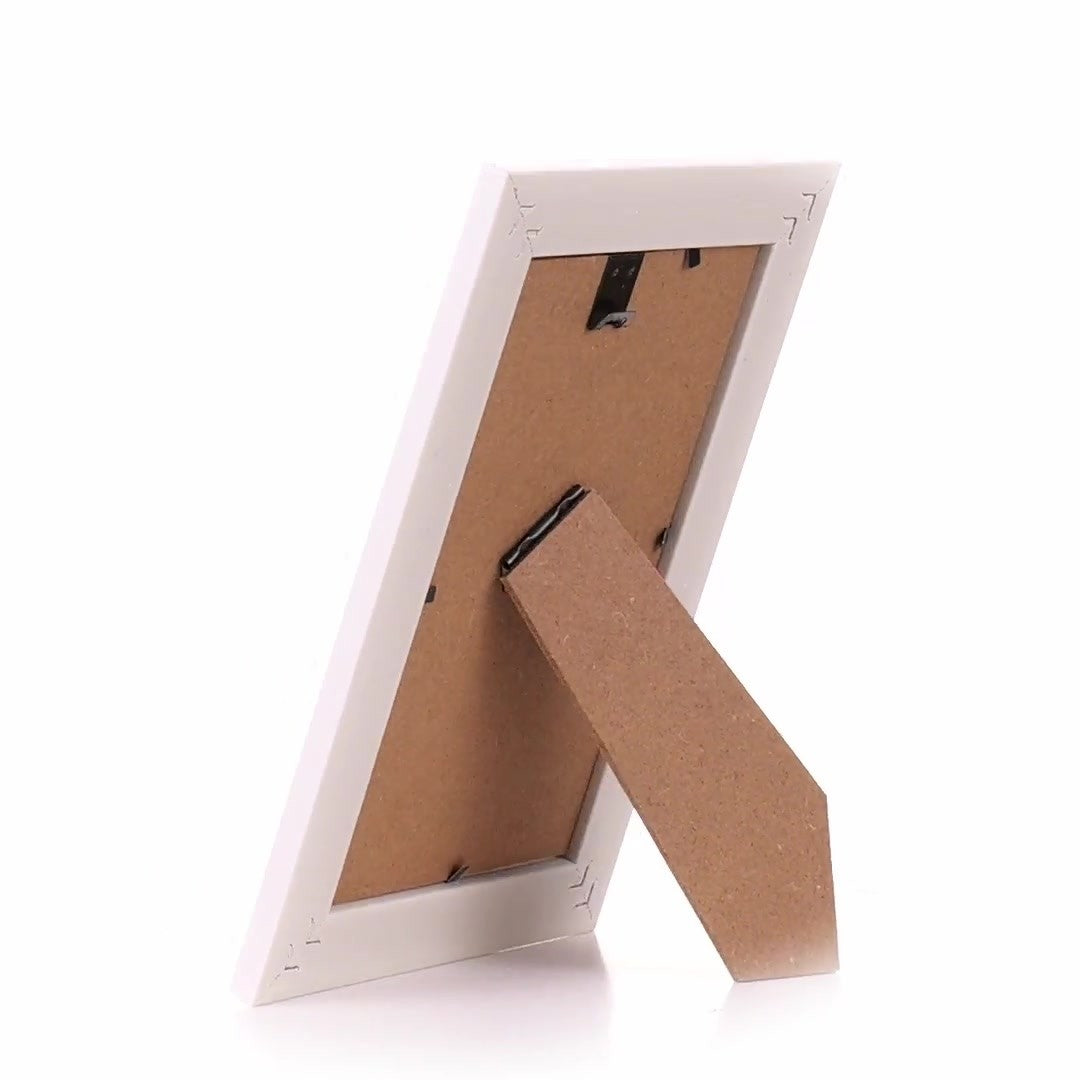 Barrio white+silver photo frame 10x15