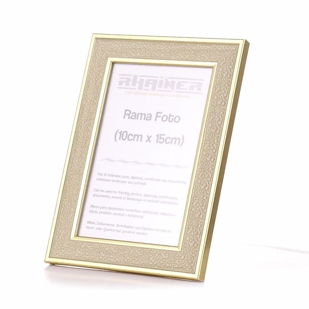 Porto gold photo frame 10x15