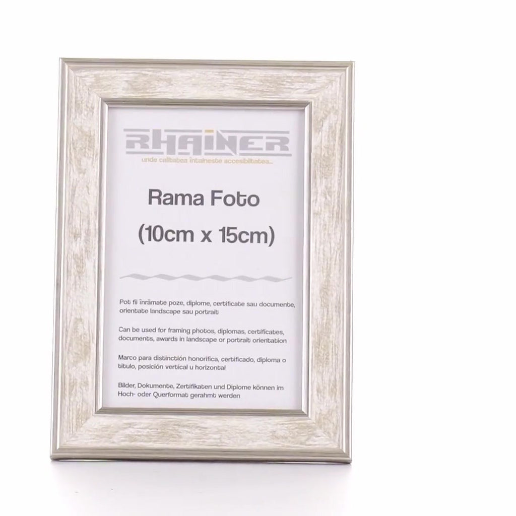 Porto silver photo frame 10x15