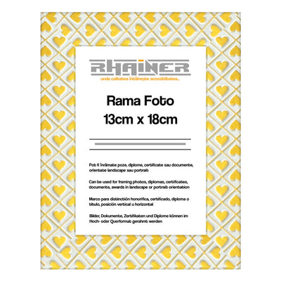 Rama foto Leon inimi aurii 13x18