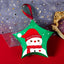 Ornament de brad din carton CRACIUN4 - set 10 buc