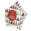 Ornament de brad din carton CRACIUN8 - set 10 buc