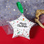 Ornament de brad din carton CRACIUN9 - set 10 buc