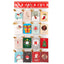 Mini felicitari 9x6 modele CRACIUN1 - set 128 buc