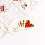 Mini felicitari inima modele LOVE3 - set 140 buc