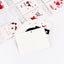 Mini felicitari 9x6 modele LOVE1 - set 128 buc
