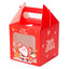 Cutie cani 3D Merry Christmas rosu