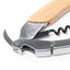 Tirbuson profesional metalic cu maner de lemn