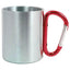 Cana metal inox sublimabila cu maner albastru