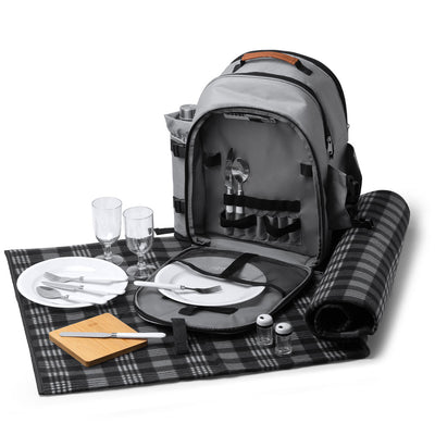 Rucsac cu accesorii de picnic COUNTRY