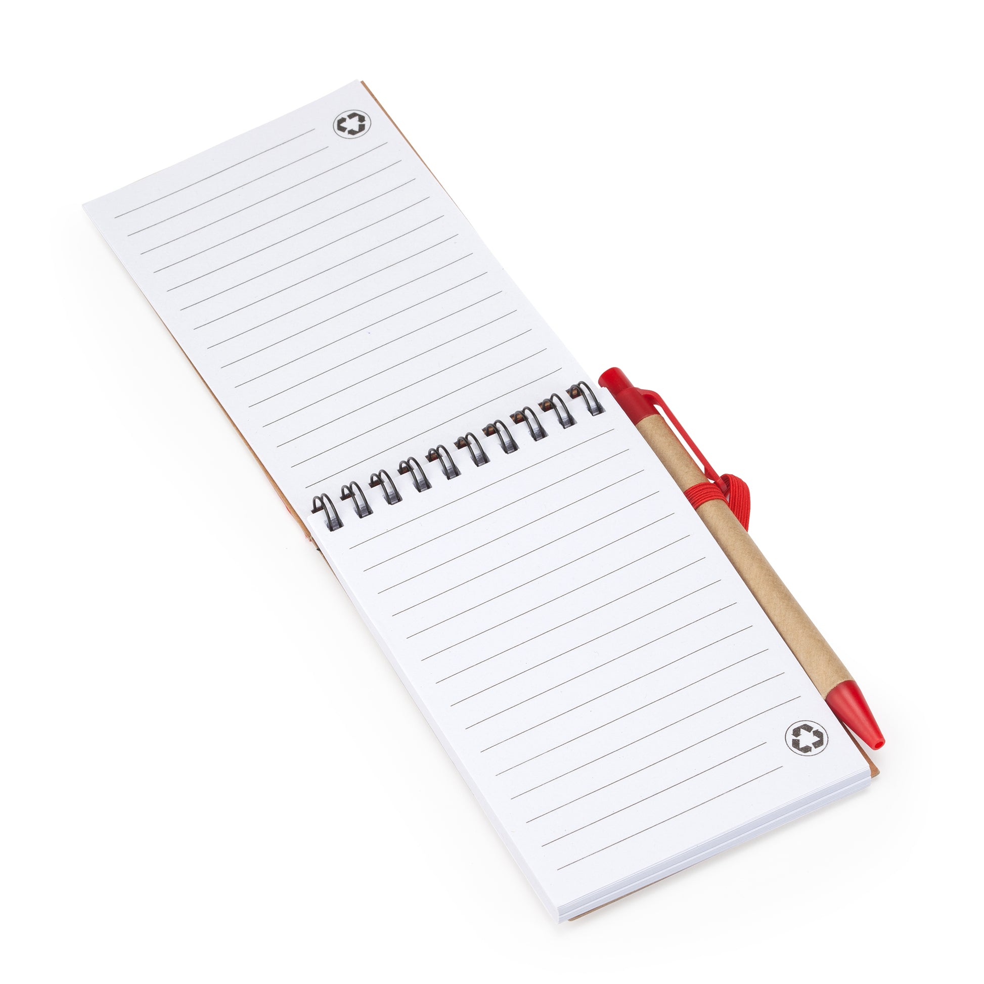 Carnetel cu pix din carton reciclat NB8074S160 - Green Print