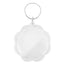 Breloc plastic insertie foto Floare - set 100 buc