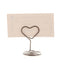Suport metalic numere de masa Place Card  - INIMA