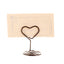 Suport metalic numere de masa Place Card  - INIMA