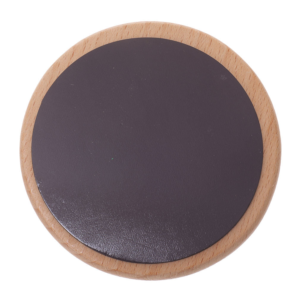 Magnet gravabil din lemn - ROTUND