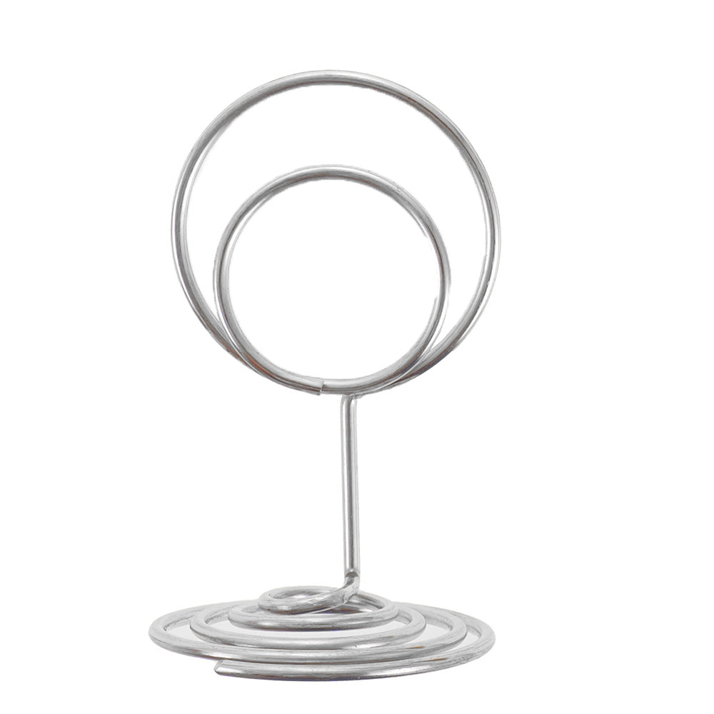 Suport metalic numere de masa si place card  - ROTUND
