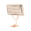 Suport metalic numere de masa si place card  - ROTUND