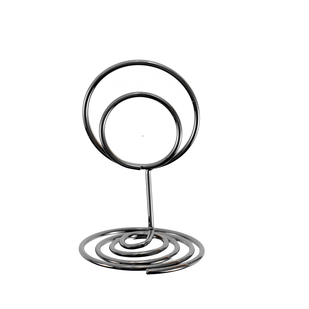 Suport metalic numere de masa si place card  - ROTUND