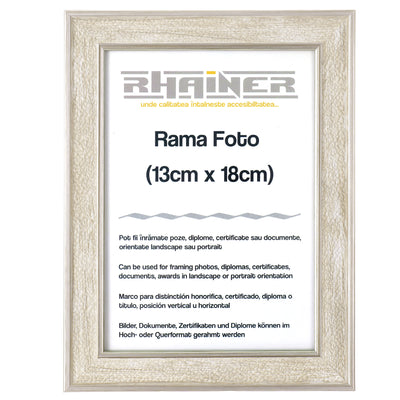 Rama foto Porto argintiu 13x18