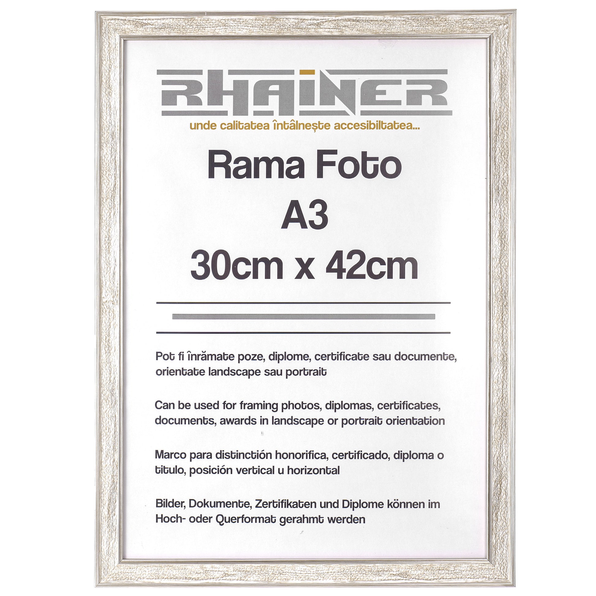 Rama foto Porto argintiu A3