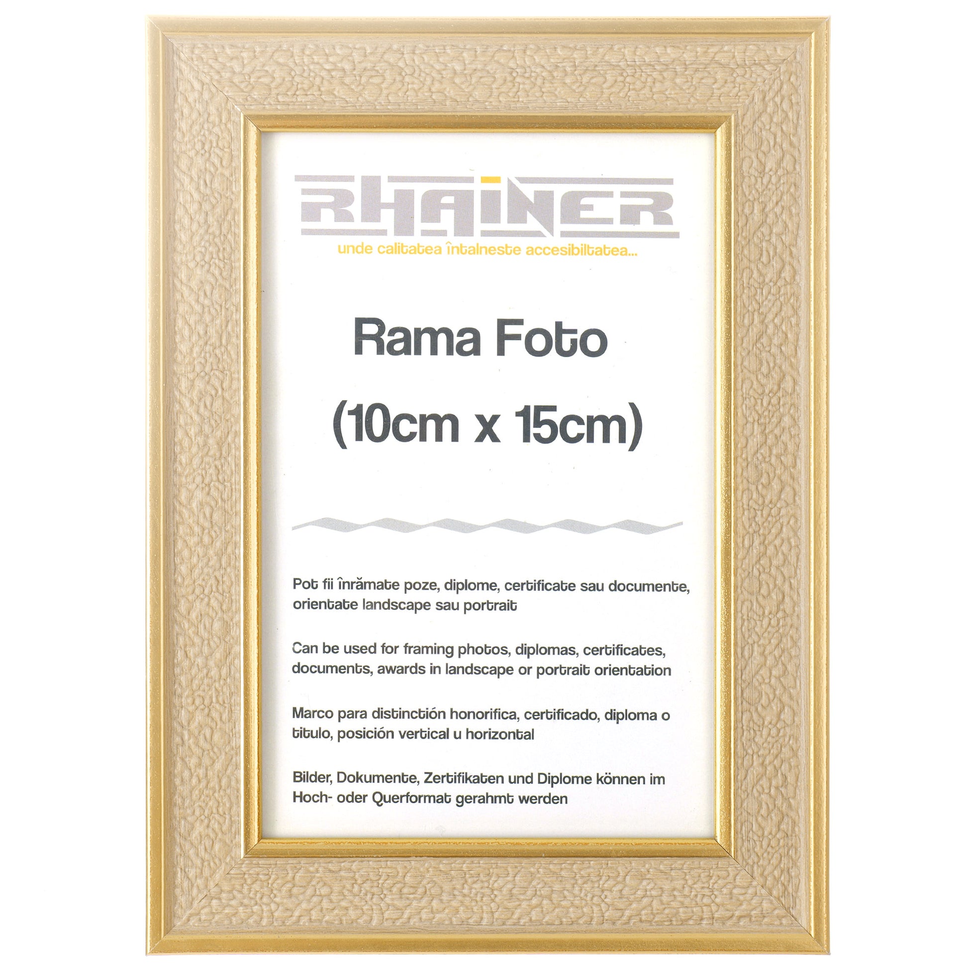 Rama foto Porto auriu 10x15
