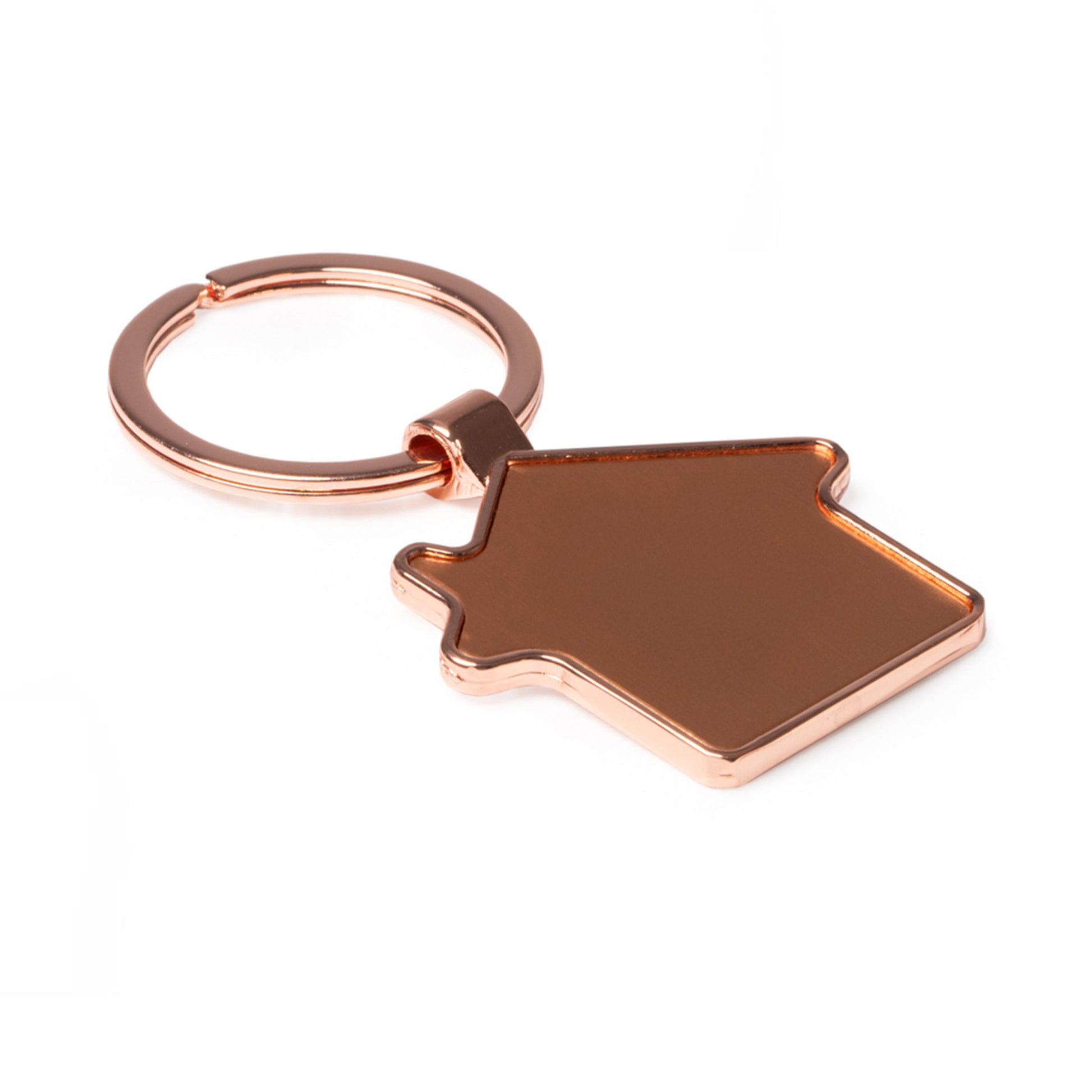 Breloc metalic gravabil Cupru - CASA KO1749S1281 - Green Print