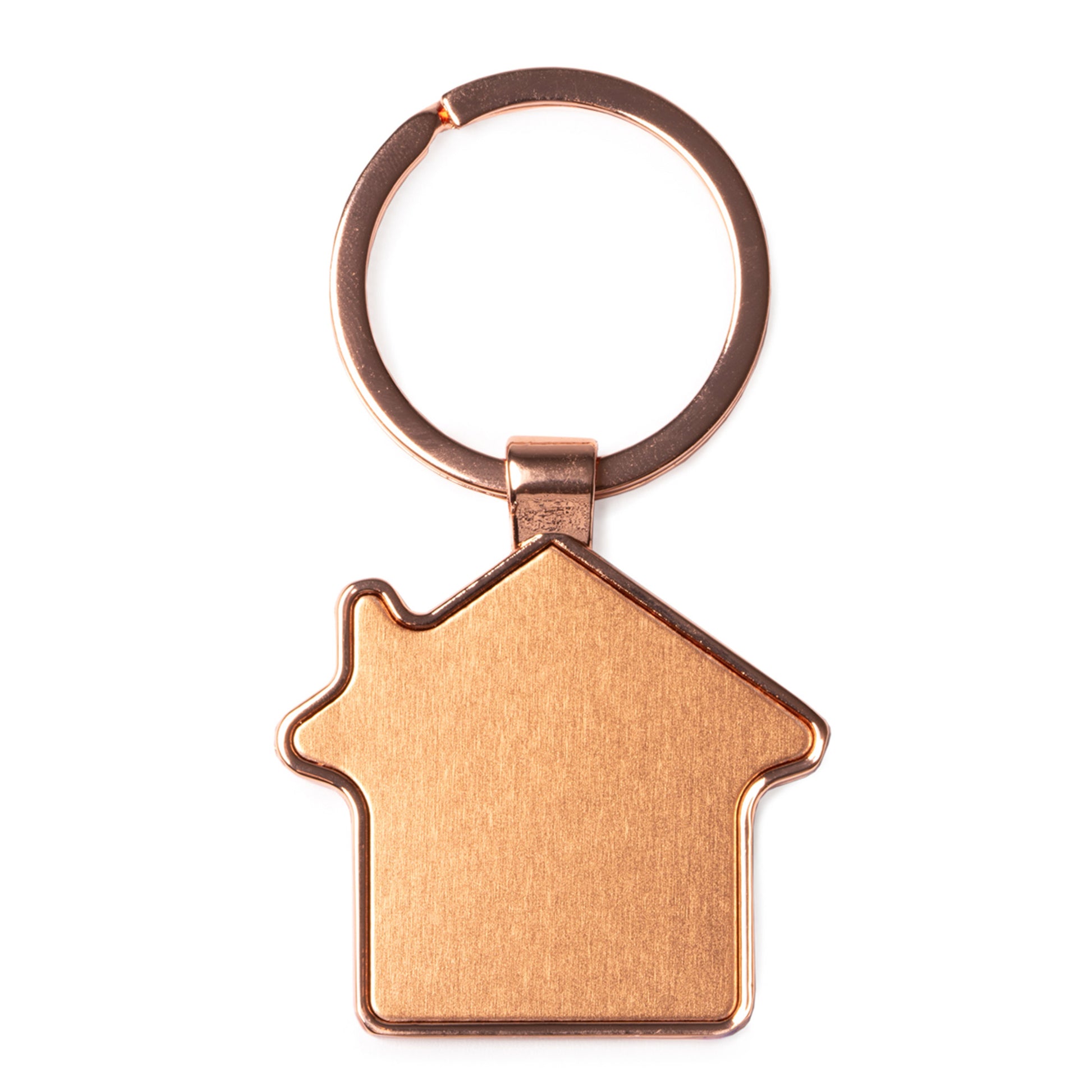 Breloc metalic gravabil Cupru - CASA KO1749S1281 - Green Print