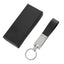 Leather and metal KeyLux keychain
