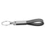 Leather and metal KeyLux keychain