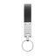 Leather and metal KeyLux keychain