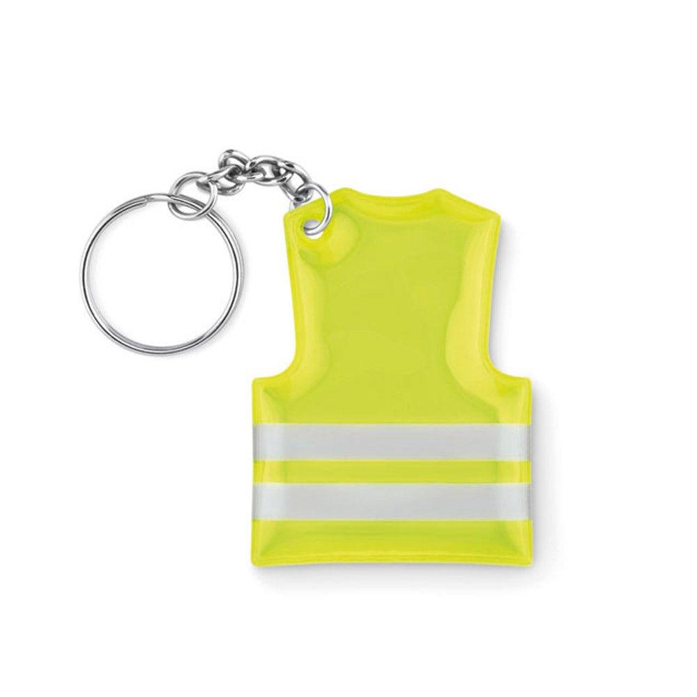 Breloc tip vesta reflectorizanta Hi - Vis BV170117 - Green Print