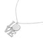 Metal LOVE necklace - Sublimation
