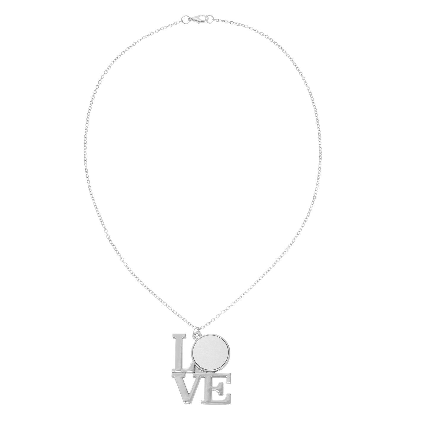 Metal LOVE necklace - Sublimation